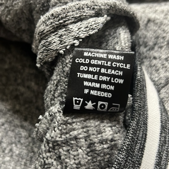 Brooklyn Cloth Gray Snap Front Sweatshirt Sz 4XL FUC - Picture 10 of 14